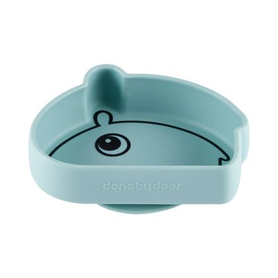 Done By Deer - Silicone Stick & Stay bowl - Ozzo - Blue