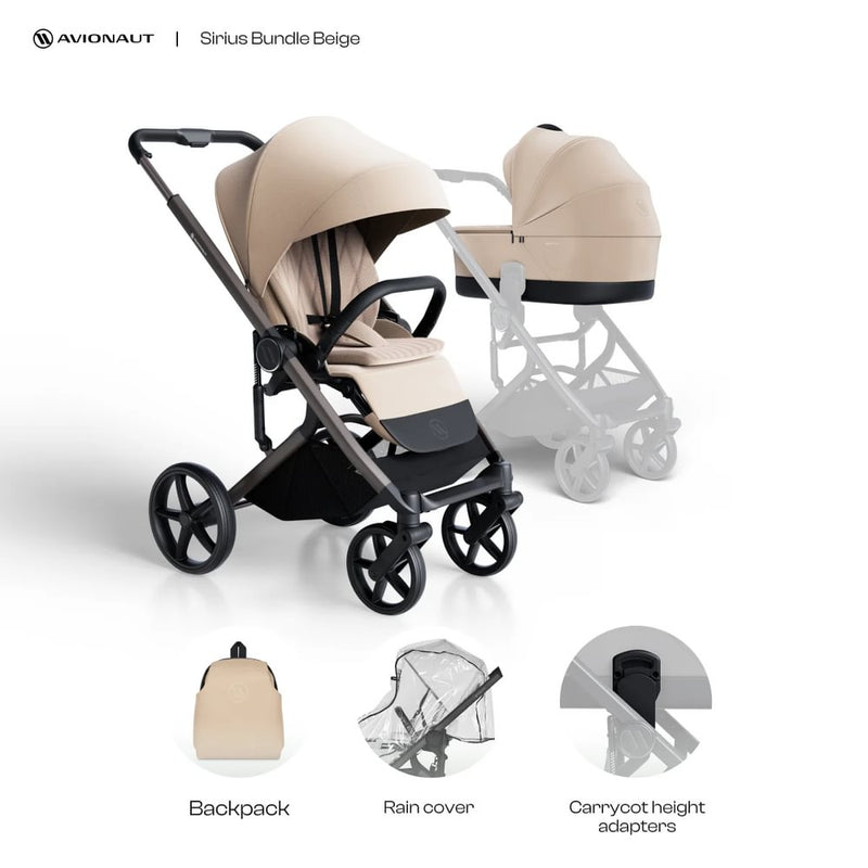 Avionaut Sirius 2 in 1 Pram & Accessories
