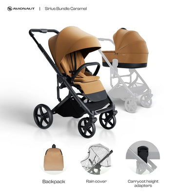 Avionaut Sirius 3-in-1 Travel System with Pixel Pro 2.0 C & IQ Orbit Base