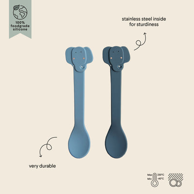 Trixie - Silicone spoon 2-pack - Mrs. Elephant
