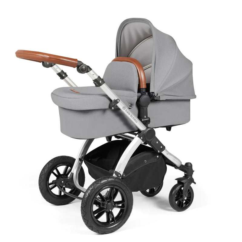 Ickle Bubba - Stomp Luxe - All in One i-Size Stratus Travel System & Isofix Base