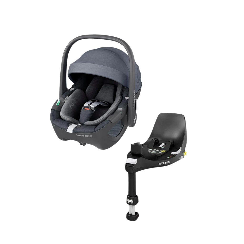 Maxi-Cosi Pebble 360 Car Seat + FamilyFix 360 Base - Essential Black