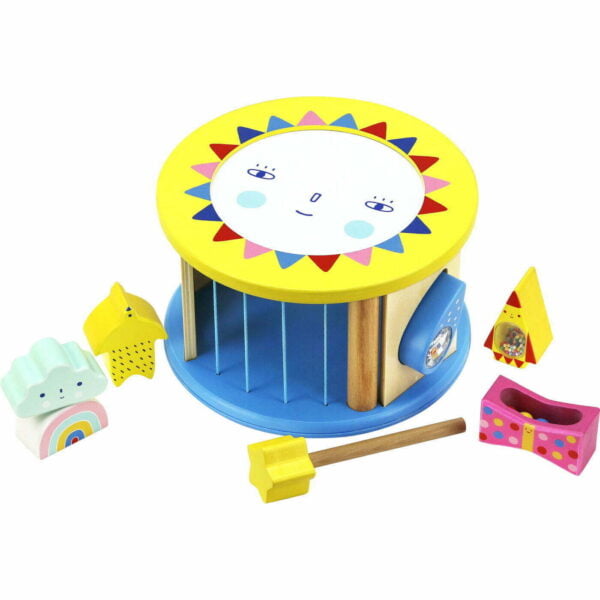 Vilac - Night And Day Shape Sorter