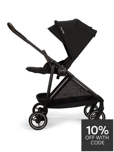 Nuna Ixxa Next + Arra Flex Bundle - Caviar [with Base Curv]