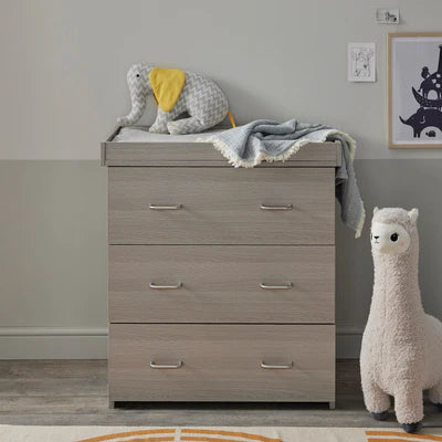 Babymore Caro Mini 2 Piece Room Set - Grey Wash