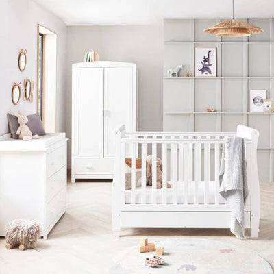 Babymore Eva 3 Piece Room Set - White