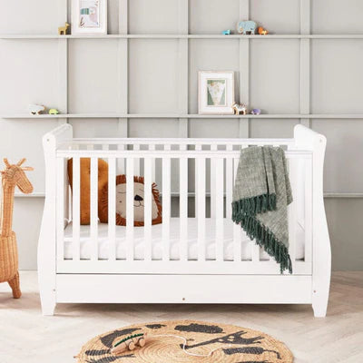 Babymore Stella 3 Piece Room Set - White