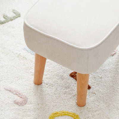 Babymore - Freya Nursing Chair with Stool - Cream