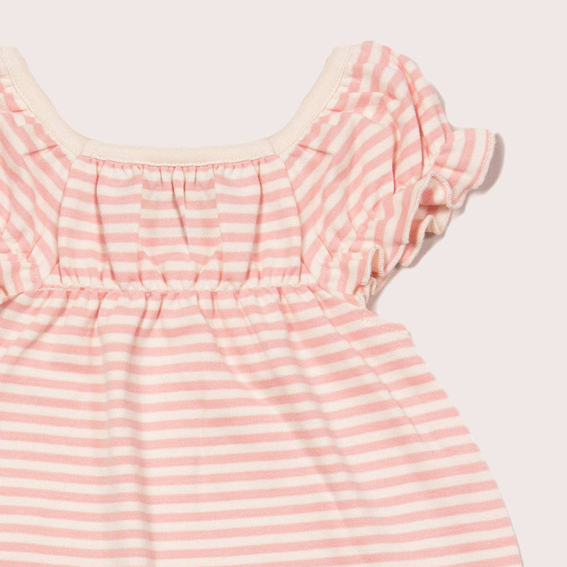 Little Green Radicals - Pink Stripe Playdays Dress
