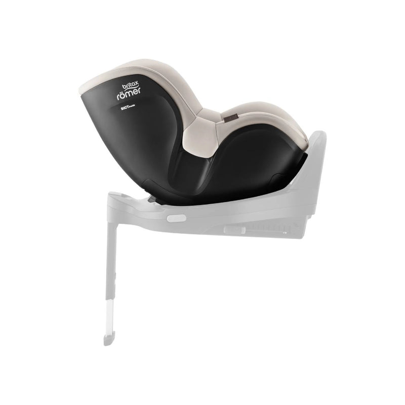 Britax Dualfix 5Z LUX Group 0+/1 Car Seat - Soft Taupe