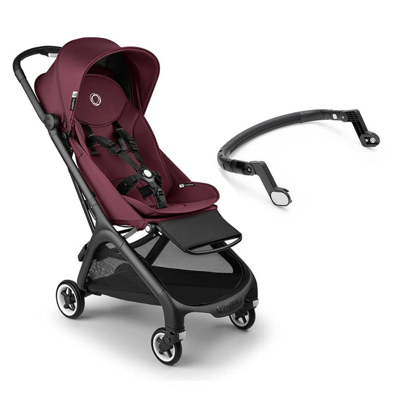 Bugaboo Butterfly Travel Pushchair - Dark Cherry + Free Transport Bag