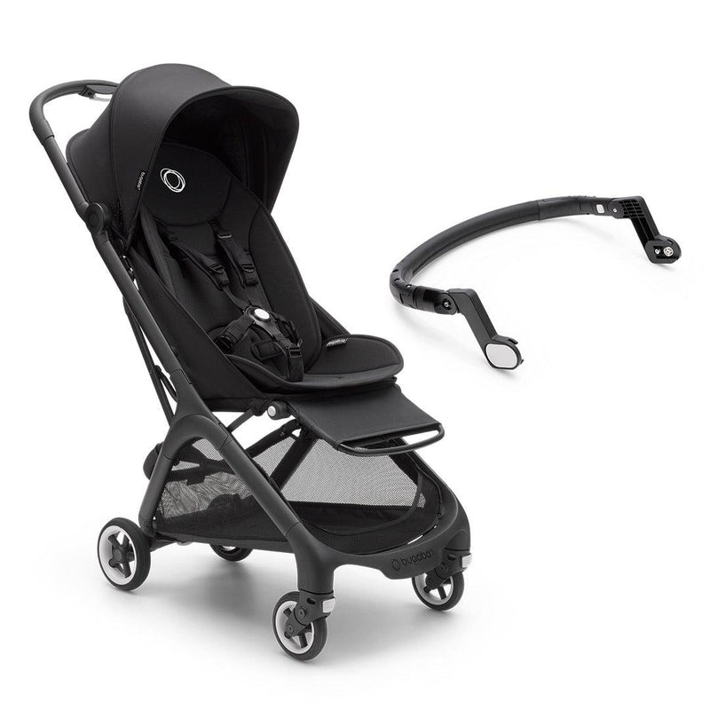 Bugaboo Butterfly Travel Pushchair - Black/Midnight Black - + Free Transport Bag