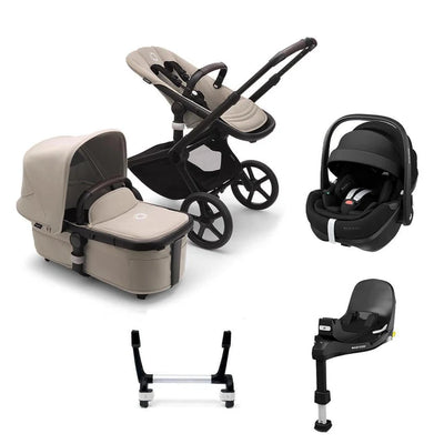 Bugaboo Donkey 5 Mono Complete + Pebble 360 Pro 2 Travel System - Desert Taupe
