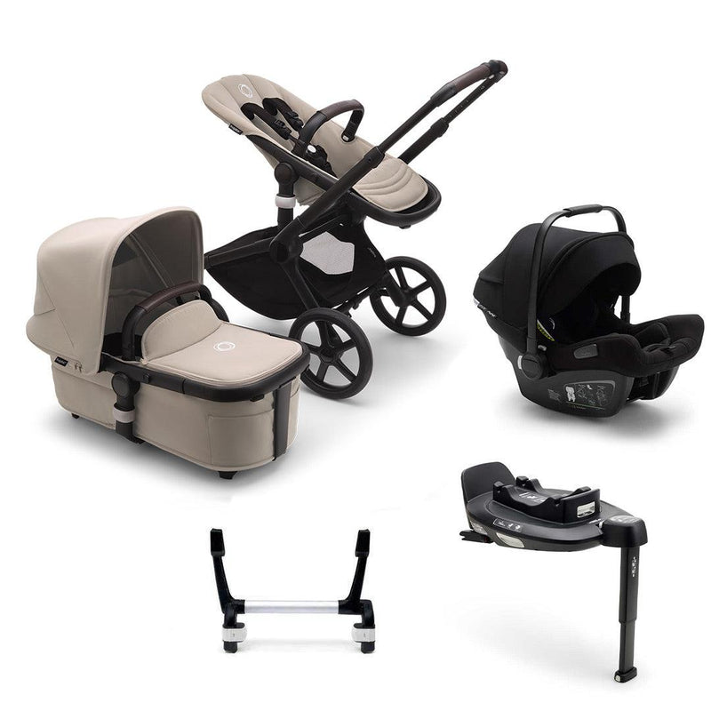 Bugaboo Donkey 5 Mono Complete + Turtle Air Travel System -  Desert Taupe