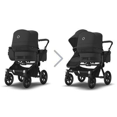 Bugaboo Donkey 5 Duo Complete Pushchair - Midnight Black