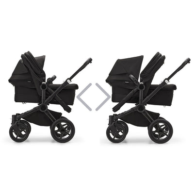 Bugaboo Donkey 5 Duo Complete Pushchair - Midnight Black