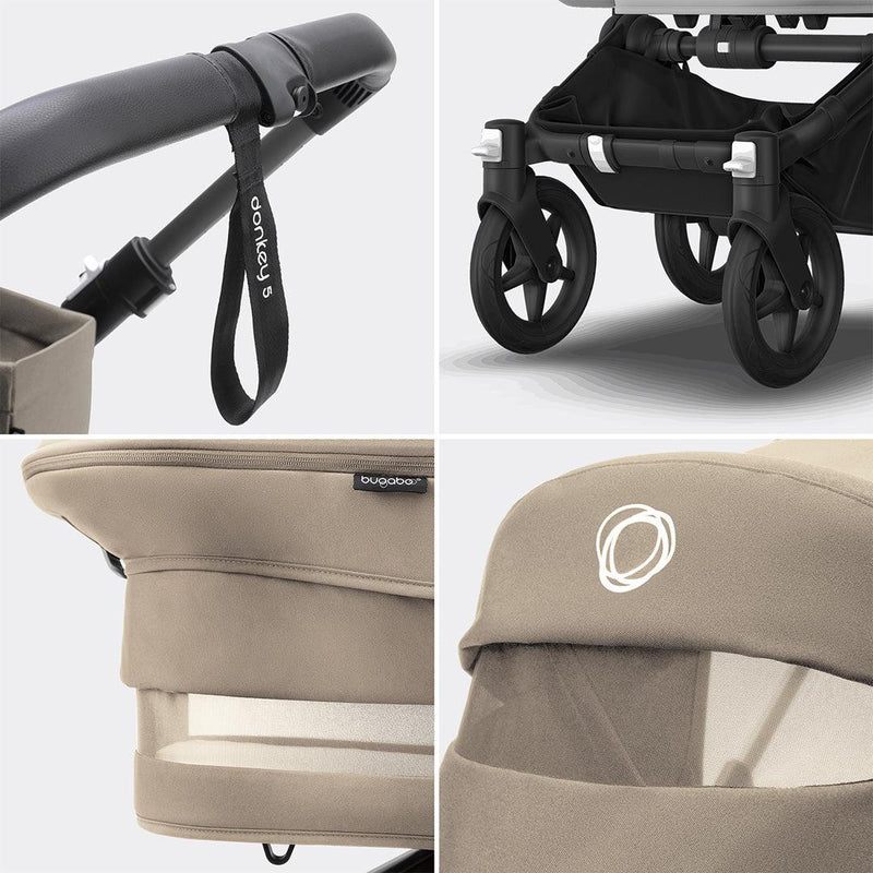 Bugaboo Donkey 5 Mono Complete Pushchair - Desert Taupe