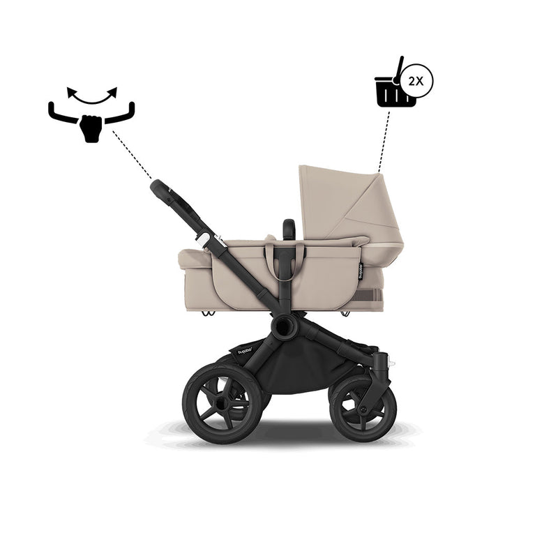 Bugaboo Donkey 5 Mono Complete Pushchair - Desert Taupe