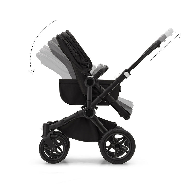 Bugaboo Donkey 5 Mono Complete Pushchair - Midnight Black