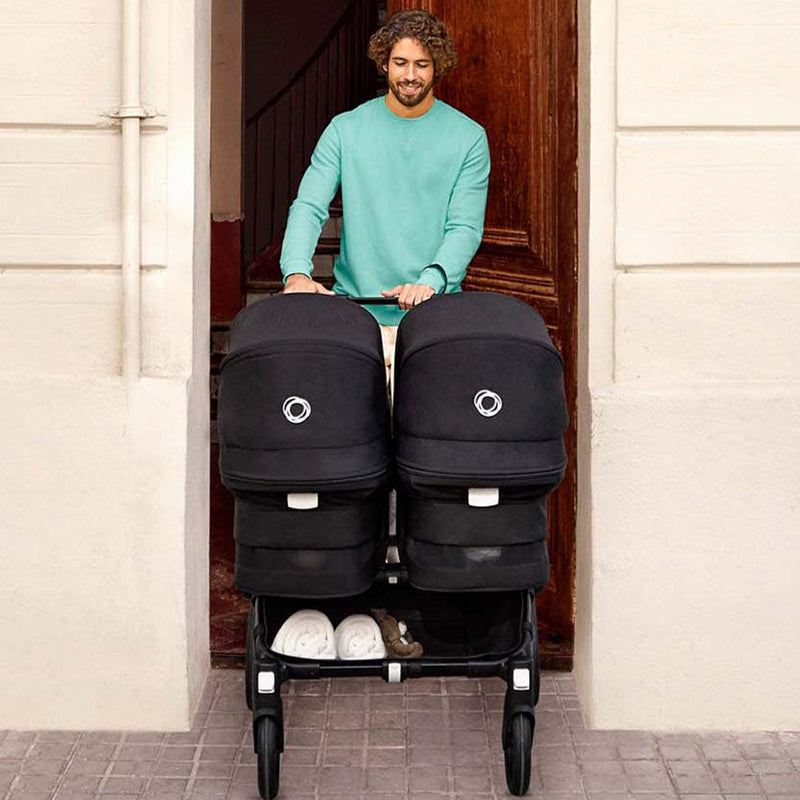 Bugaboo Donkey 5 Twin Complete Pushchair - Midnight Black