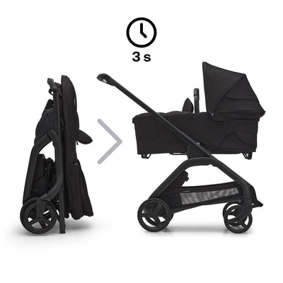 Bugaboo Dragonfly Complete Pushchair - Midnight Black