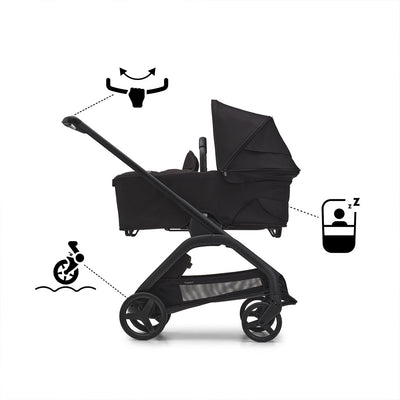 Bugaboo Dragonfly Complete Pushchair - Midnight Black