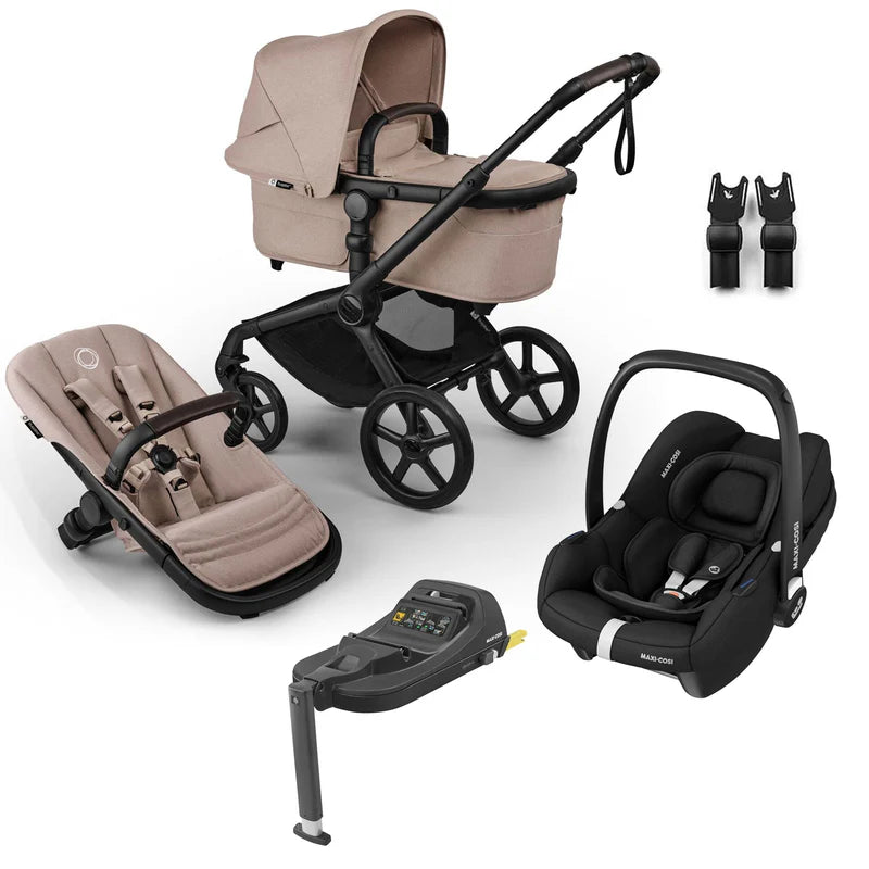 bugaboo fox maxi cosi Bugaboo Fox 5 Renew + Maxi Cosi Cabriofix Travel System – My Baby Stroller