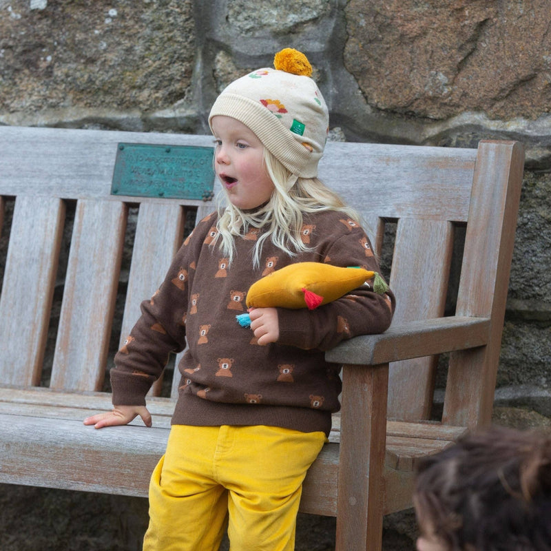 Little Green Radicals - From One To Another Bear Knitted Jumper