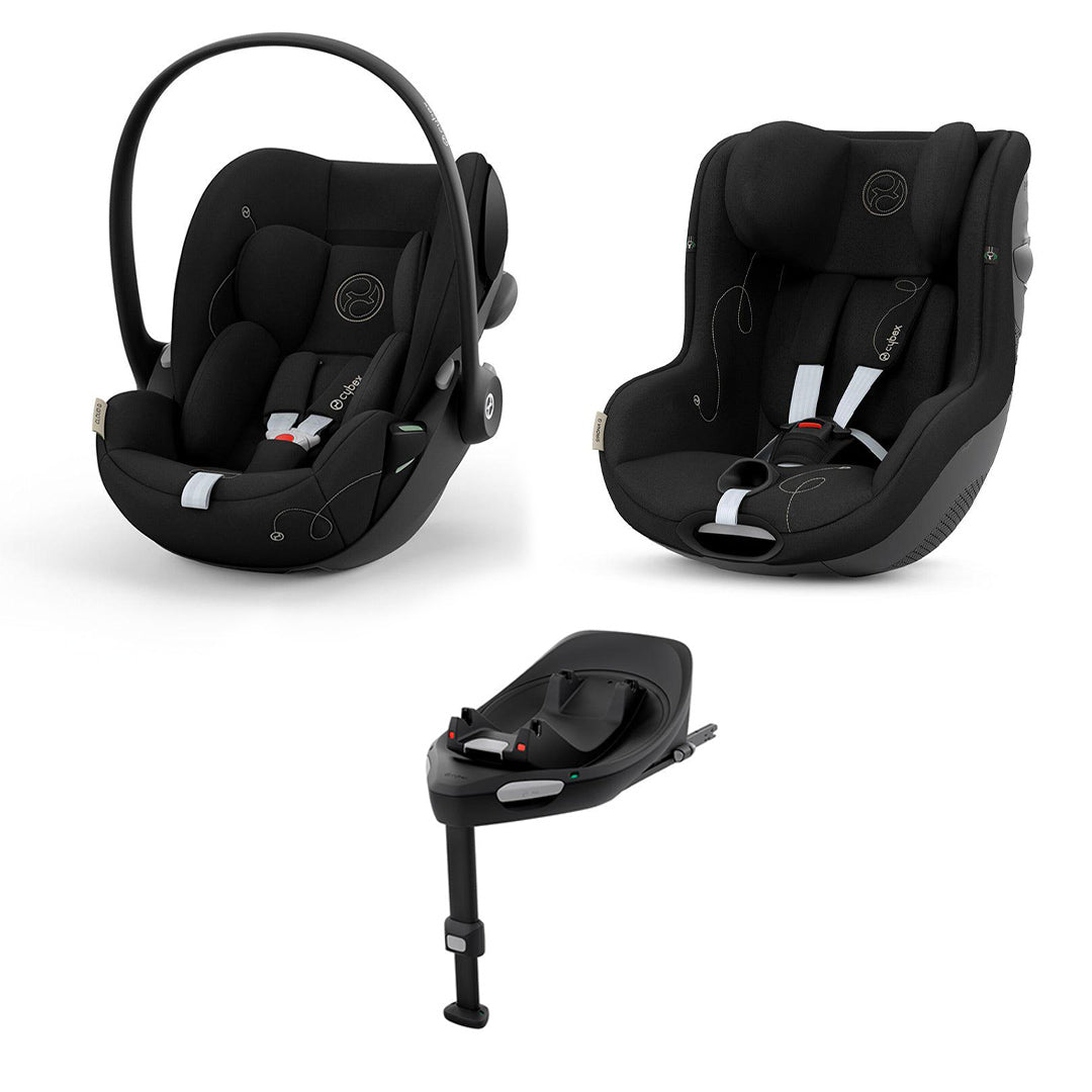 Cybex Baby Car Seat Bundles CYBEX 0-4 Years Car Seat Bundle Moon
