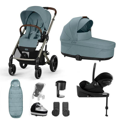 CYBEX Balios S Lux + Cloud G Travel System - Stormy Blue