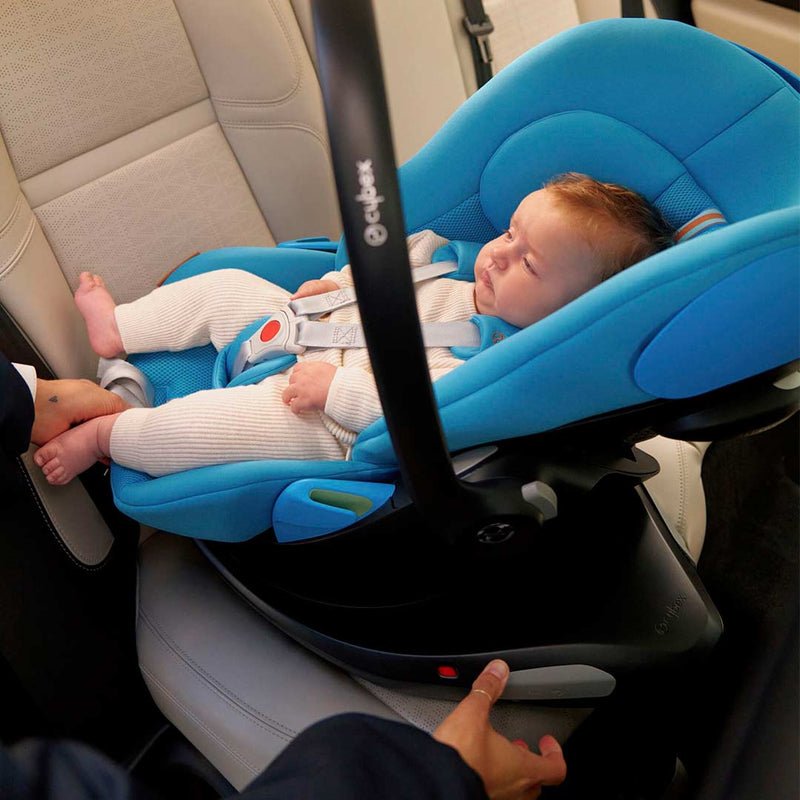 CYBEX Cloud G i-Size Plus Rotating Baby Car Seat - Seashell Beige