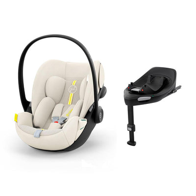 CYBEX Cloud G i-Size Plus Rotating Baby Car Seat - Seashell Beige