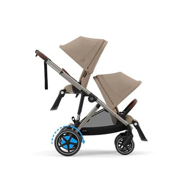 Cybex eGazelle S Pushchair & Carrycot  - Almond Beige