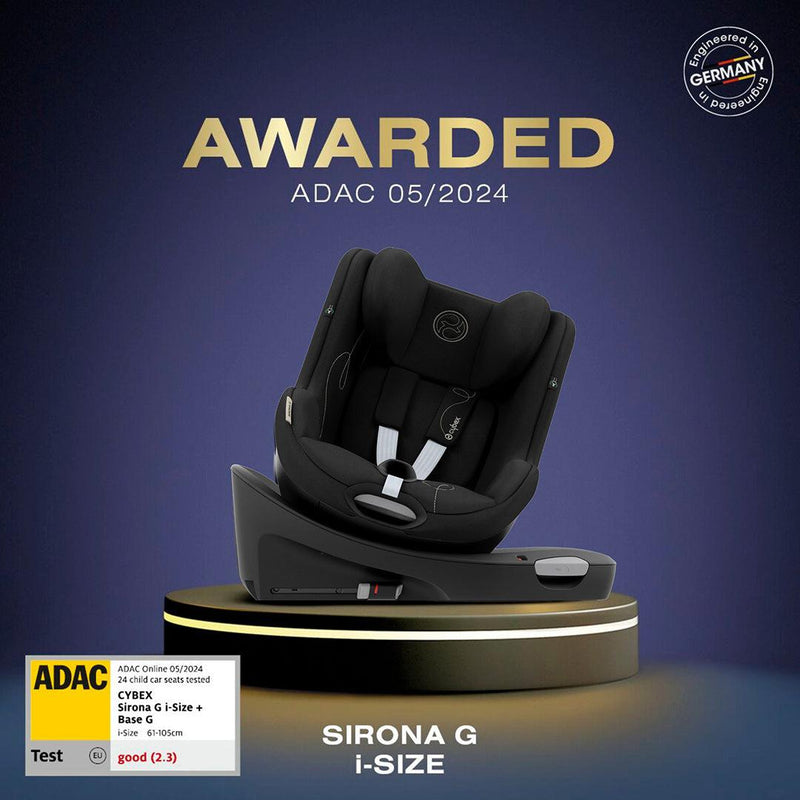 CYBEX Sirona G i-Size Car Seat - Moon Black