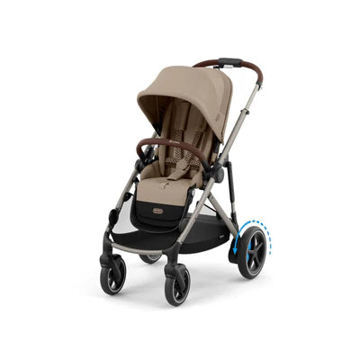 Cybex eGazelle S Pushchair & Carrycot  - Almond Beige
