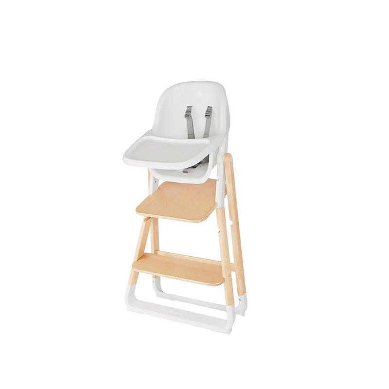 Ergobaby Evolve 2-in-1 Highchair - Natural / White - Natural Wood