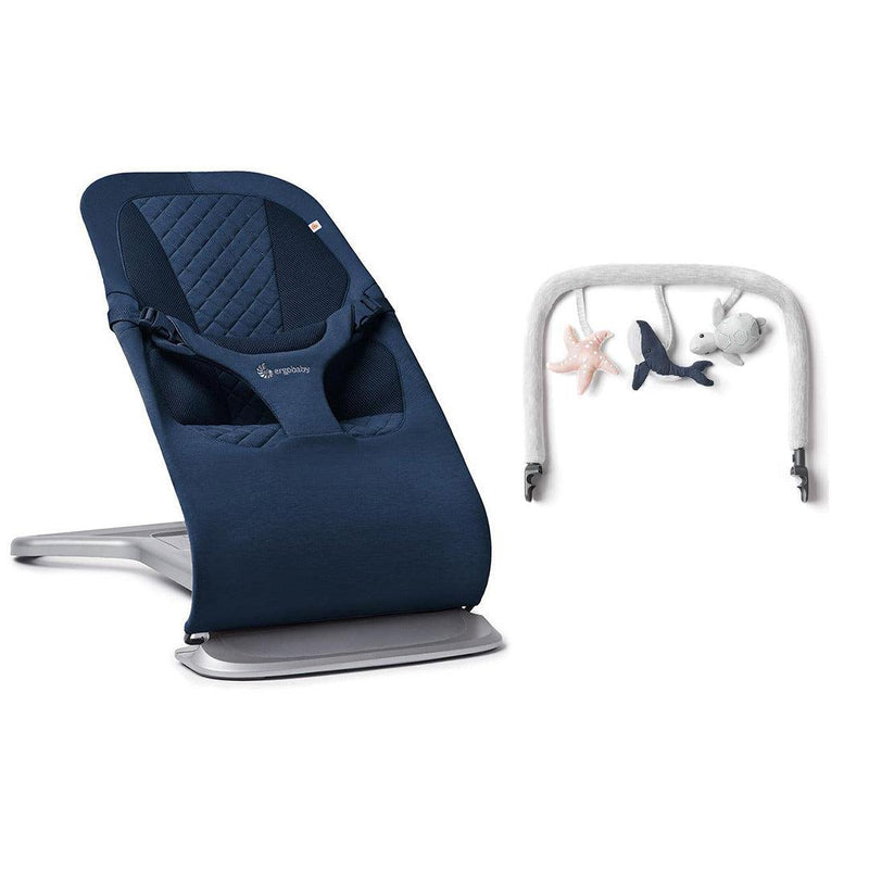 Ergobaby Evolve Baby Bouncer - Midnight Blue