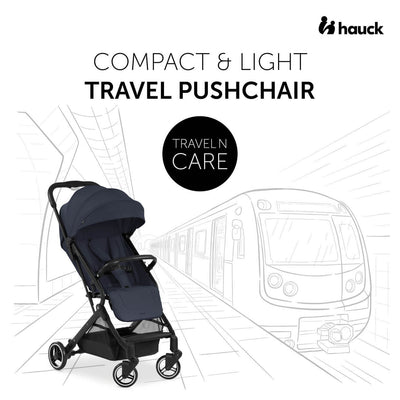 Hauck Travel N Care Stroller - Navy Blue