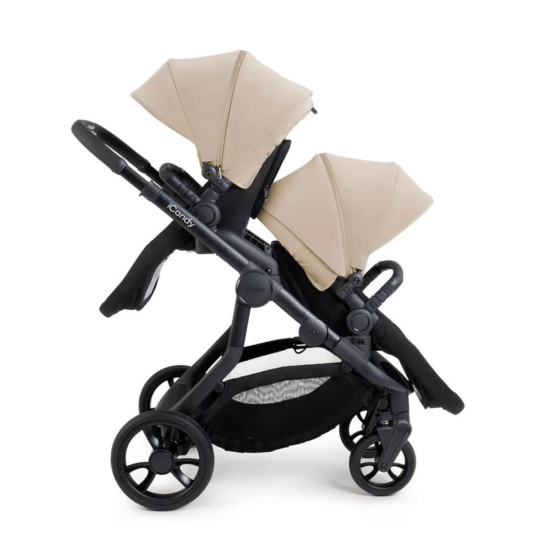 iCandy Orange 4 Twin Pushchair Bundle - Latte