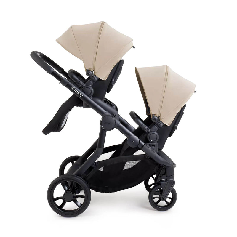 iCandy Orange 4 Twin Pushchair Bundle - Latte