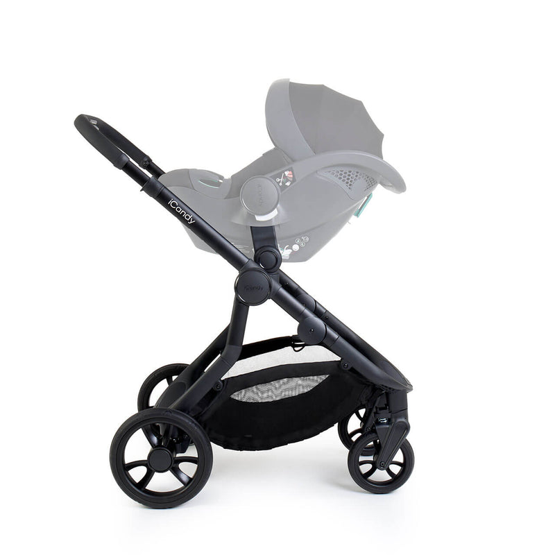 iCandy Orange 4 Twin Pushchair Bundle - Latte