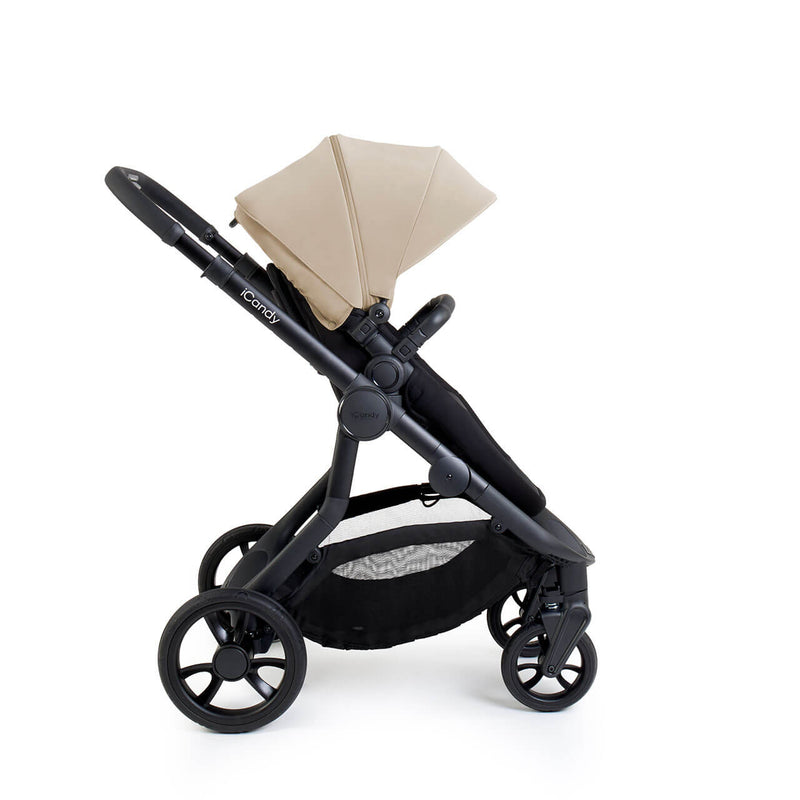 iCandy Orange 4 Twin Pushchair Bundle - Latte