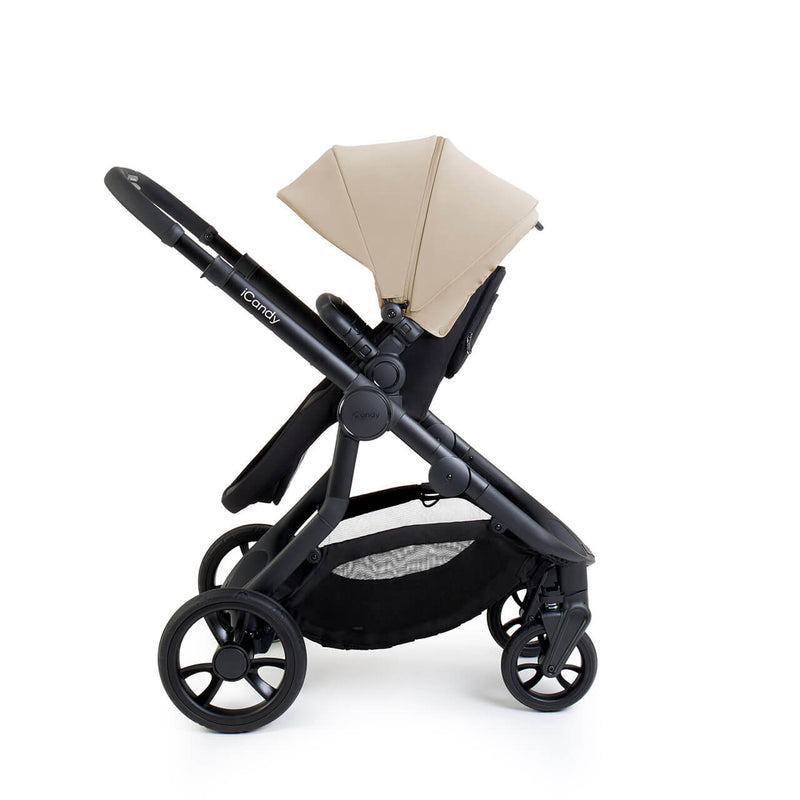 iCandy Orange 4 Twin Pushchair Bundle - Latte