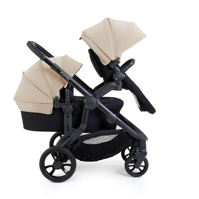 iCandy Orange 4 Twin Pushchair Bundle - Latte