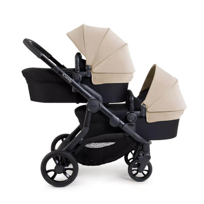 iCandy Orange 4 Twin Pushchair Bundle - Latte