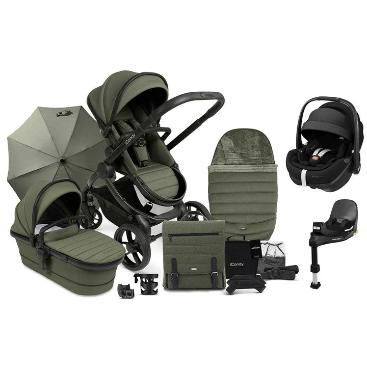 iCandy Peach 7 Complete Travel System with Pebble 360 Pro 2 - Ivy
