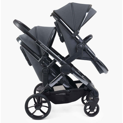iCandy Peach 7 Twin Complete Bundle in Dark Grey