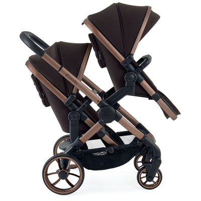 iCandy Peach 7 Twin Complete Bundle in Pecan