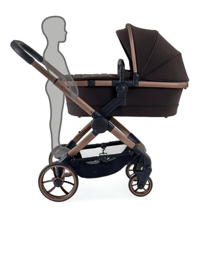 iCandy Peach 7 Pushchair and Carrycot - Pecan + Free Highchair