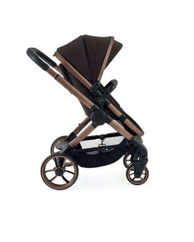 iCandy Peach 7 Pushchair and Carrycot - Pecan + Free Highchair